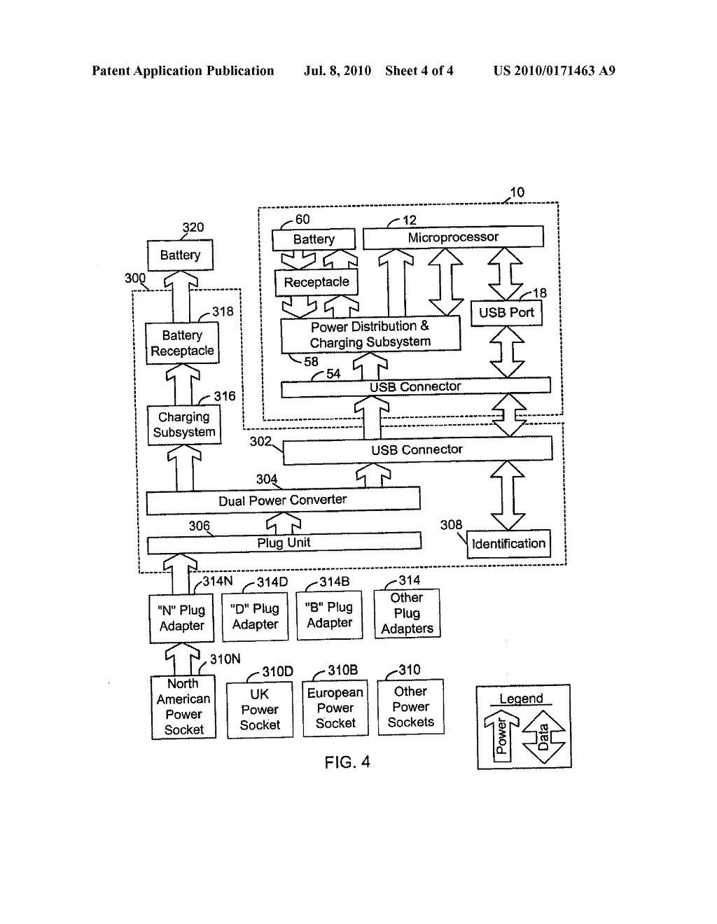 SYSTEM AND METHOD FOR CHARGING A BATTERY IN A MOBILE DEVICE - diagram, schematic, and image 05