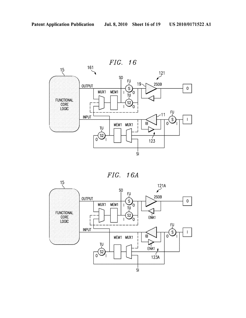 IC OUTPUT SIGNAL PATH WITH SWITCH, BUS HOLDER, AND BUFFER - diagram, schematic, and image 17