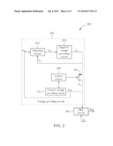 VOLTAGE SELECTING CIRCUIT, VOLTAGE PROVIDING CIRCUIT UTILIZING THE VOLTAGE SELECTING CIRCUIT, AND SIGNAL DELAYING SYSTEM UTILIZING THE VOLTAGE PROVIDING CIRCUIT diagram and image