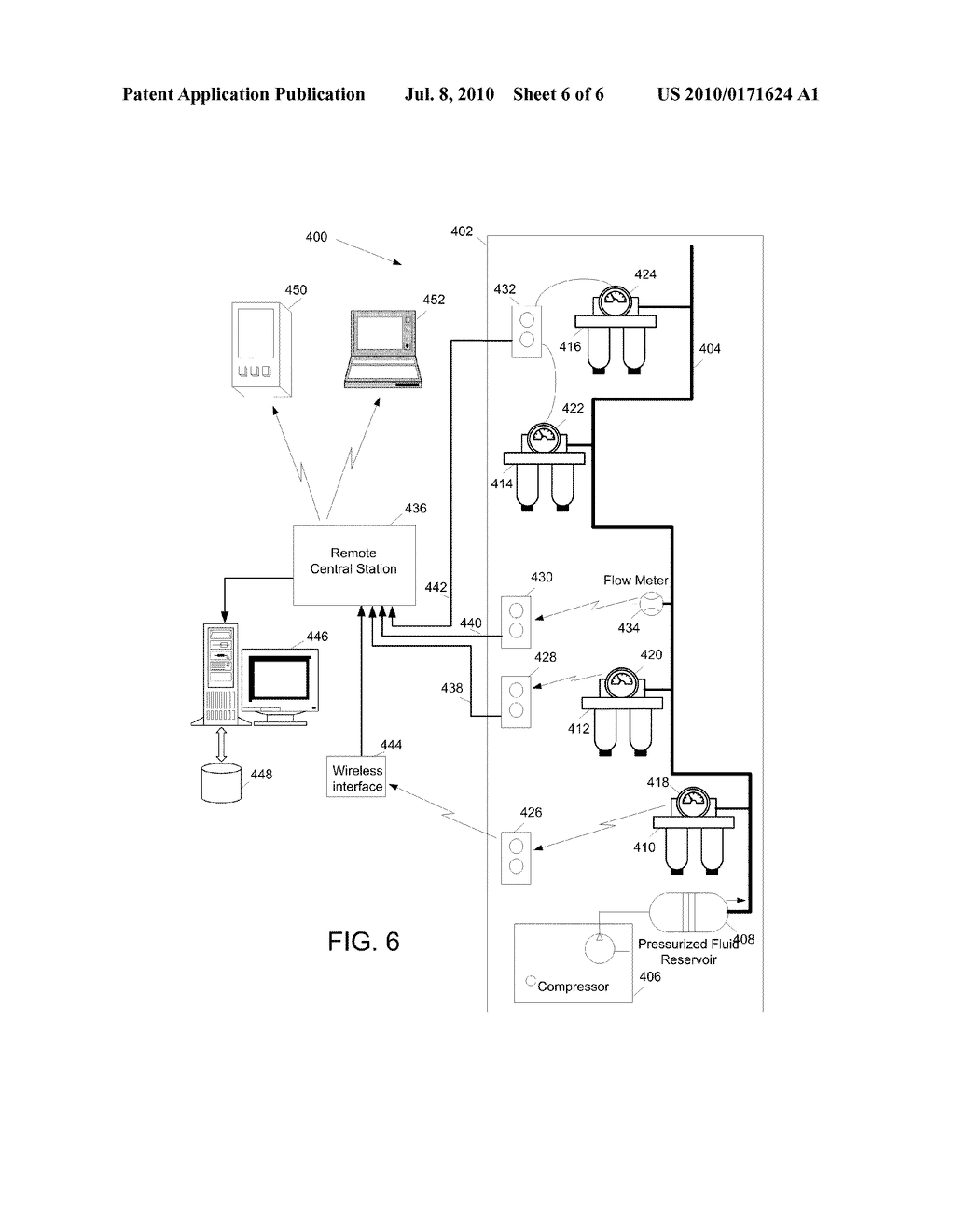 REMOTE MONITORING OF FLUID CONTAINERS - diagram, schematic, and image 07