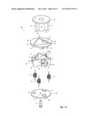 Optoelectronic Device for Determining Relative Movements or Relative Positions of Two Objects diagram and image