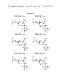 Driving method of organic electroluminescence emission part diagram and image