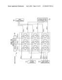 Driving method of organic electroluminescence emission part diagram and image