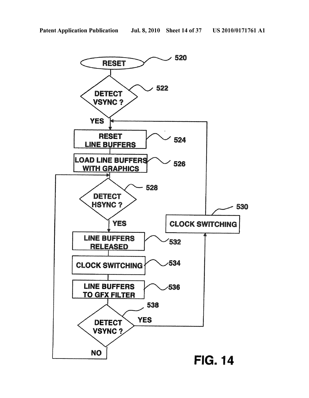 GRAPHICS DISPLAY SYSTEM WITH ANTI-FLUTTER FILTERING AND VERTICAL SCALING FEATURE - diagram, schematic, and image 15