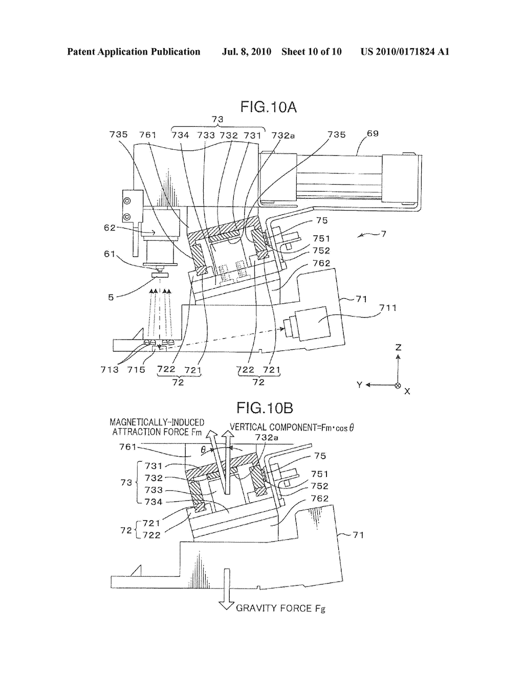 COMPONENT RECOGNIZING DEVICE, SURFACE MOUNTING MACHINE, AND COMPONENT TESTING MACHINE - diagram, schematic, and image 11