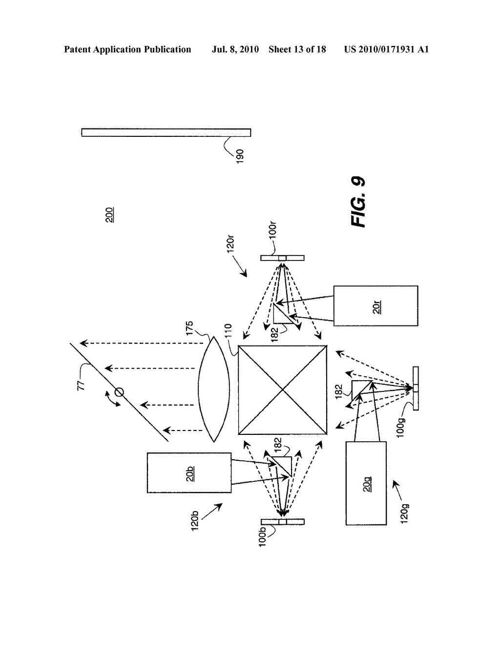 LINE ILLUMINATION APPARATUS USING LASER ARRAYS - diagram, schematic, and image 14