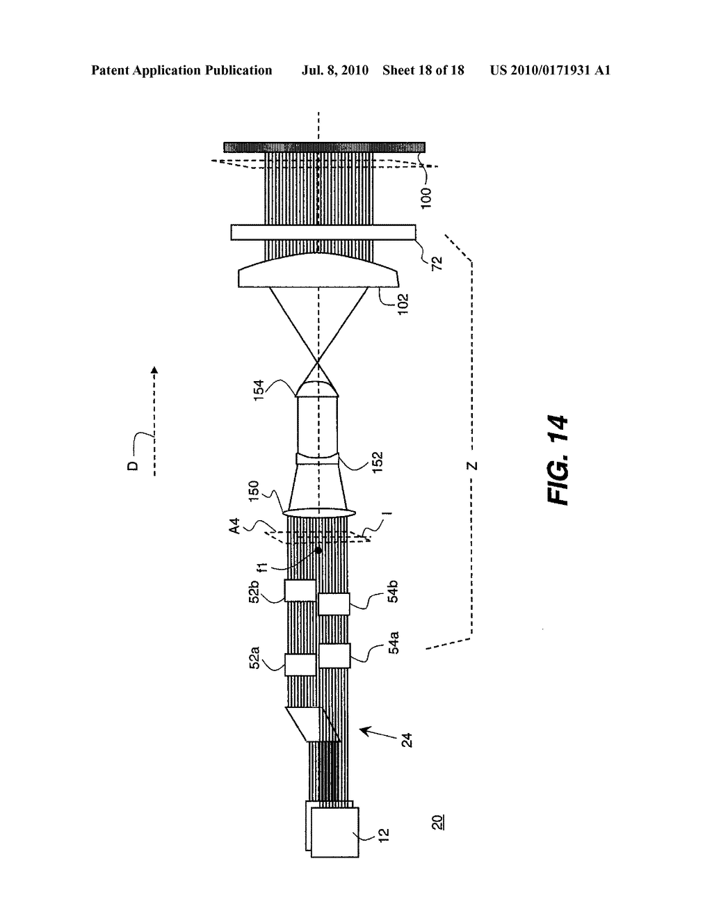 LINE ILLUMINATION APPARATUS USING LASER ARRAYS - diagram, schematic, and image 19