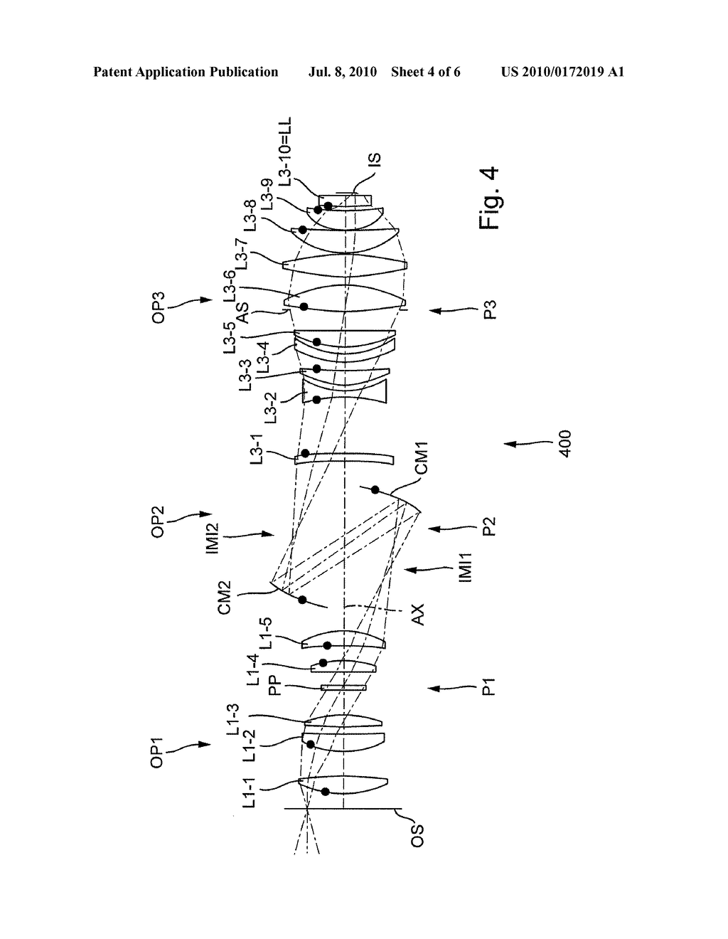 PROJECTION OBJECTIVE AND PROJECTION EXPOSURE APPARATUS INCLUDING THE SAME - diagram, schematic, and image 05