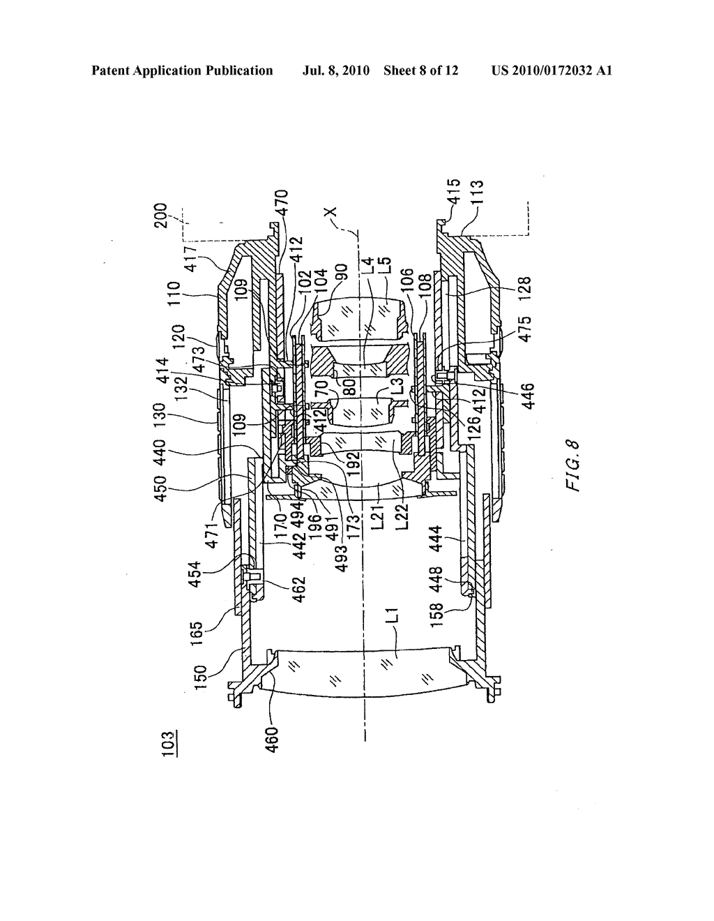 Lens barrel, image capturing apparatus, and manufacturing method - diagram, schematic, and image 09