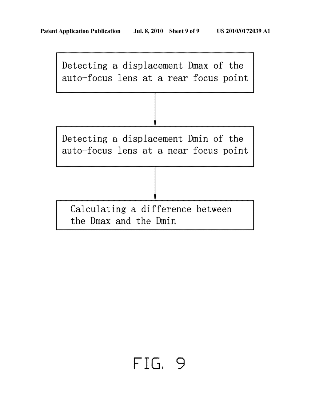 DETECTION DEVICE AND METHOD FOR DETECTING AUTO-FOCUS LENS - diagram, schematic, and image 10
