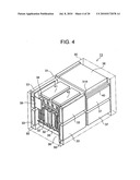 Cooling structure for rackmount-type control device and rack-type storage control device diagram and image