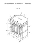 Cooling structure for rackmount-type control device and rack-type storage control device diagram and image