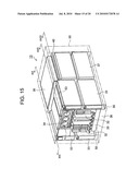 Cooling structure for rackmount-type control device and rack-type storage control device diagram and image