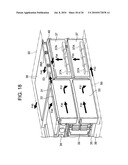 Cooling structure for rackmount-type control device and rack-type storage control device diagram and image