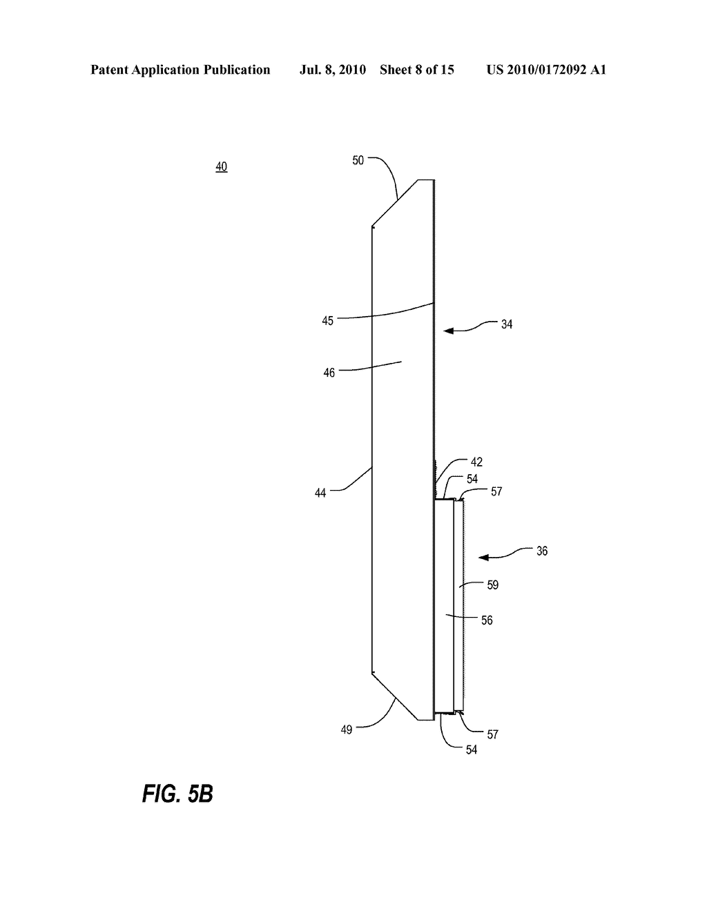 ELECTRONIC EQUIPMENT ENCLOSURE WITH SIDE-TO-SIDE AIRFLOW CONTROL SYSTEM - diagram, schematic, and image 09