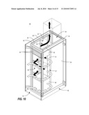 ELECTRONIC EQUIPMENT ENCLOSURE WITH SIDE-TO-SIDE AIRFLOW CONTROL SYSTEM diagram and image