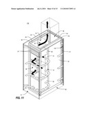 ELECTRONIC EQUIPMENT ENCLOSURE WITH SIDE-TO-SIDE AIRFLOW CONTROL SYSTEM diagram and image