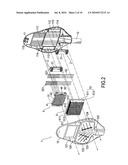 LED street lamp diagram and image