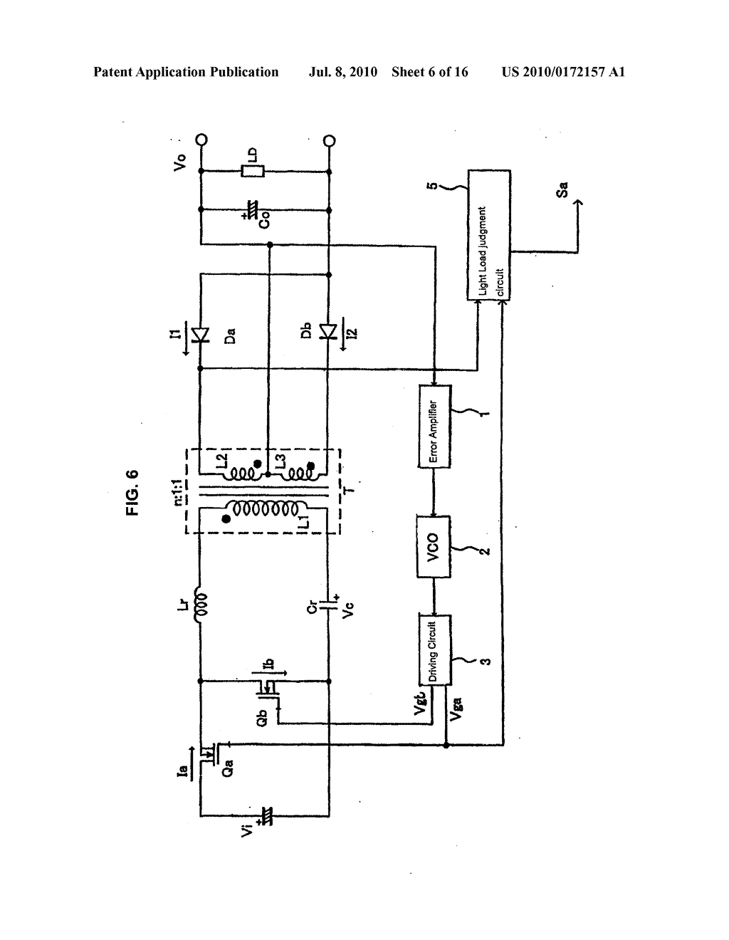 SWITCHING POWER SUPPLY DEVICE AND SWITCHING POWER SUPPLY CONTROL CIRCUIT - diagram, schematic, and image 07