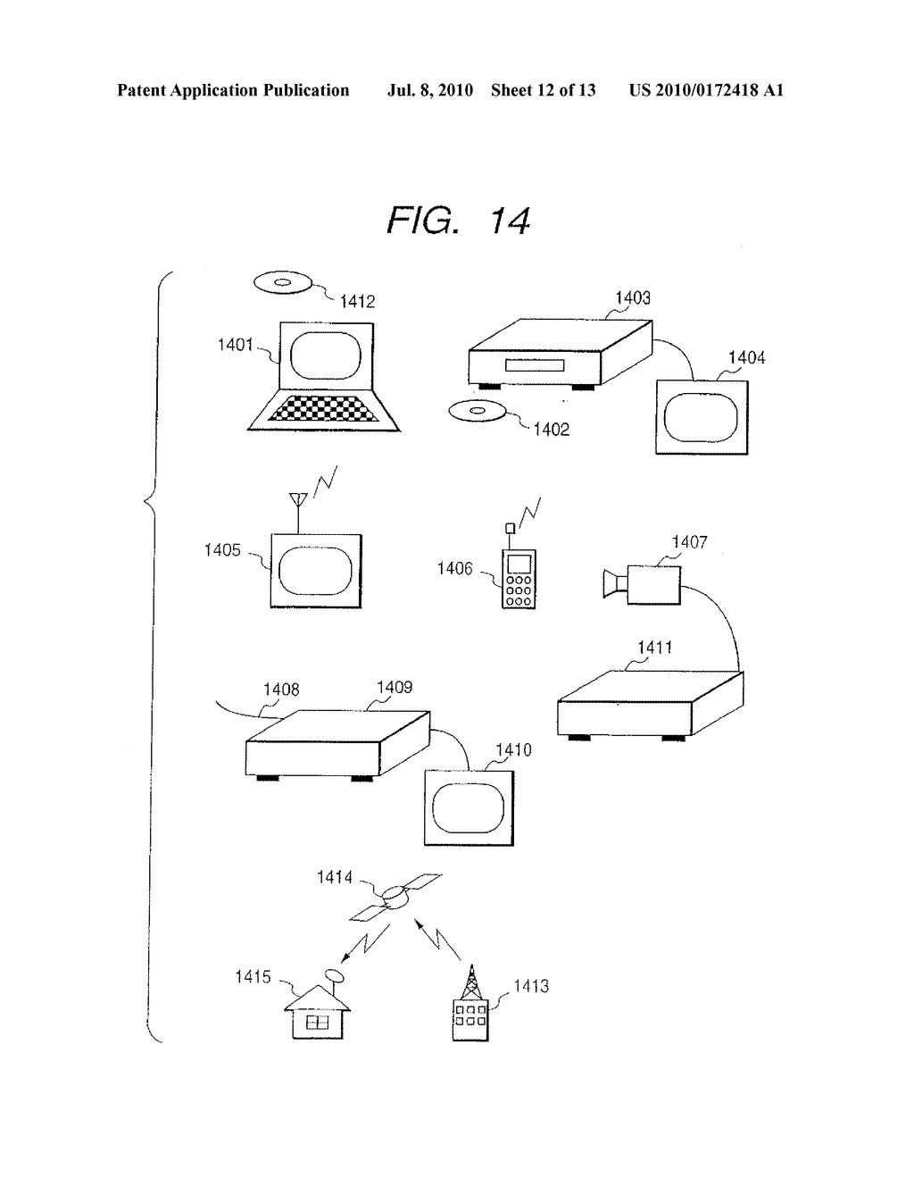 RECORDING MEDIUM HAVING RECORDED THEREON CODED INFORMATION USING PLUS AND/OR MINUS ROUNDING OF IMAGES - diagram, schematic, and image 13