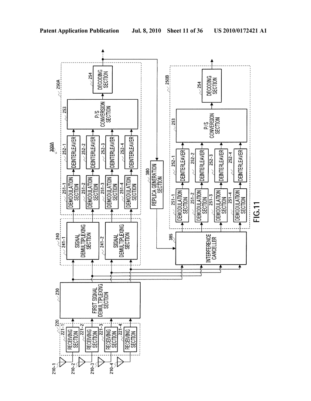 MIMO RECEIVER AND MIMO COMMUNICATION SYSTEM - diagram, schematic, and image 12