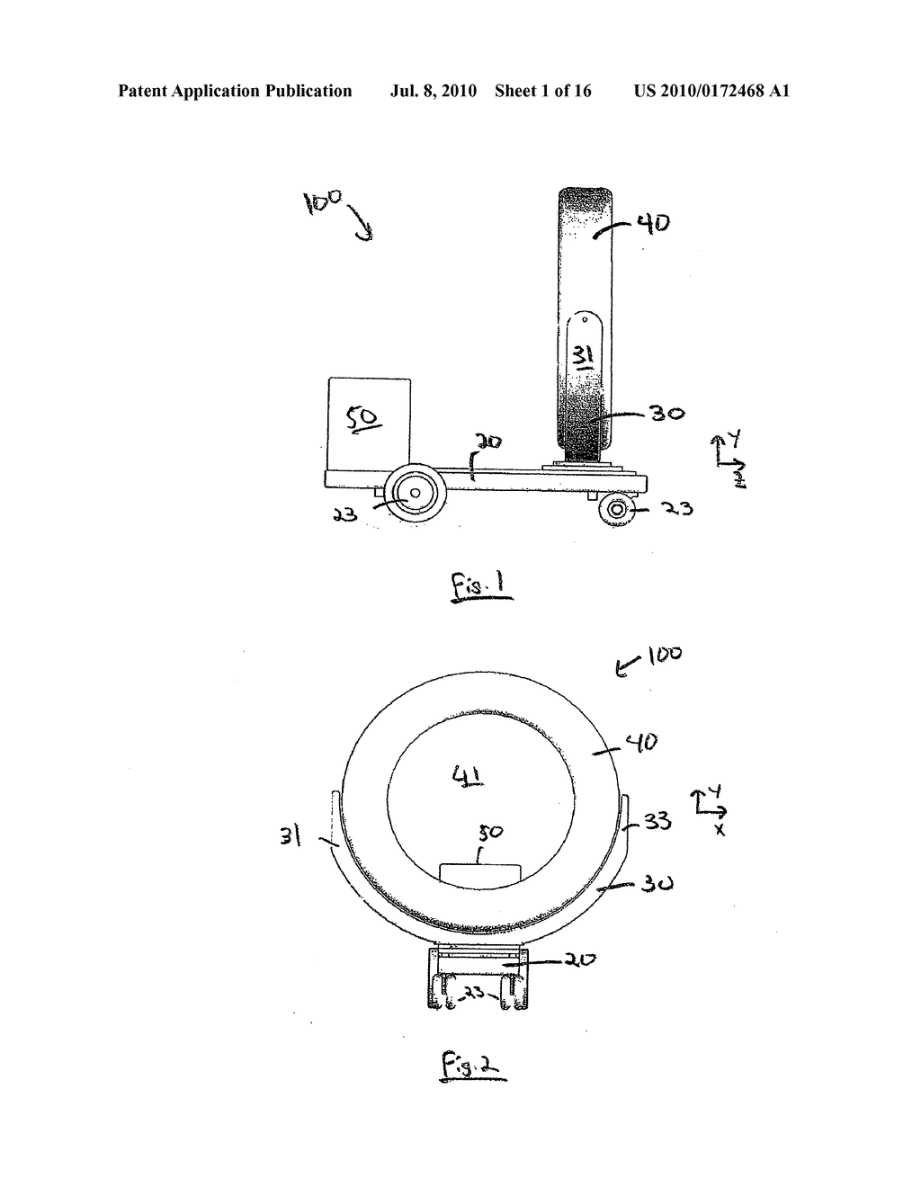 MOBILE MEDICAL IMAGING SYSTEM AND METHODS - diagram, schematic, and image 02