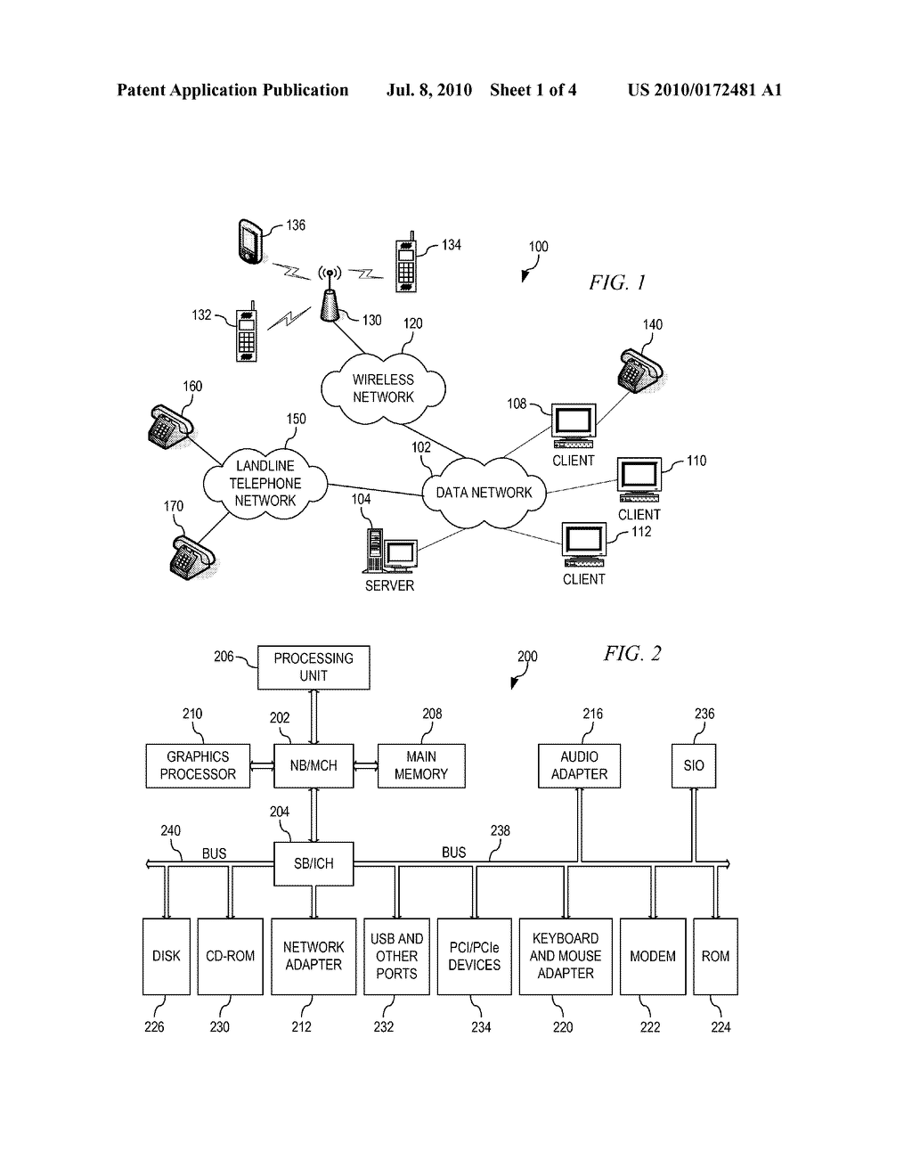 User Status Management in a Voice Calling Architecture - diagram, schematic, and image 02