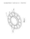 Spider arrangement for electromagnetic vibrator diagram and image