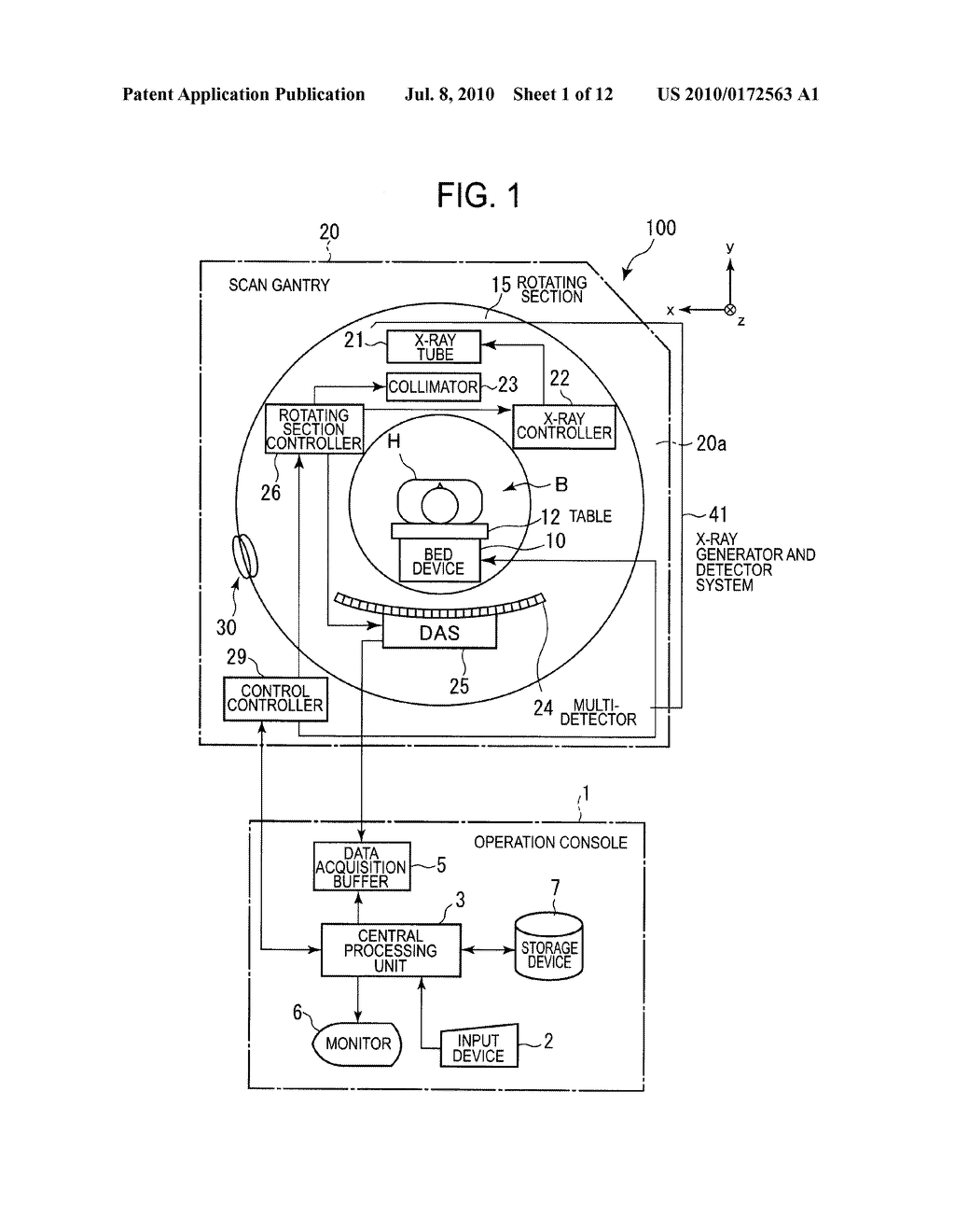 X-RAY CT APPARATUS - diagram, schematic, and image 02