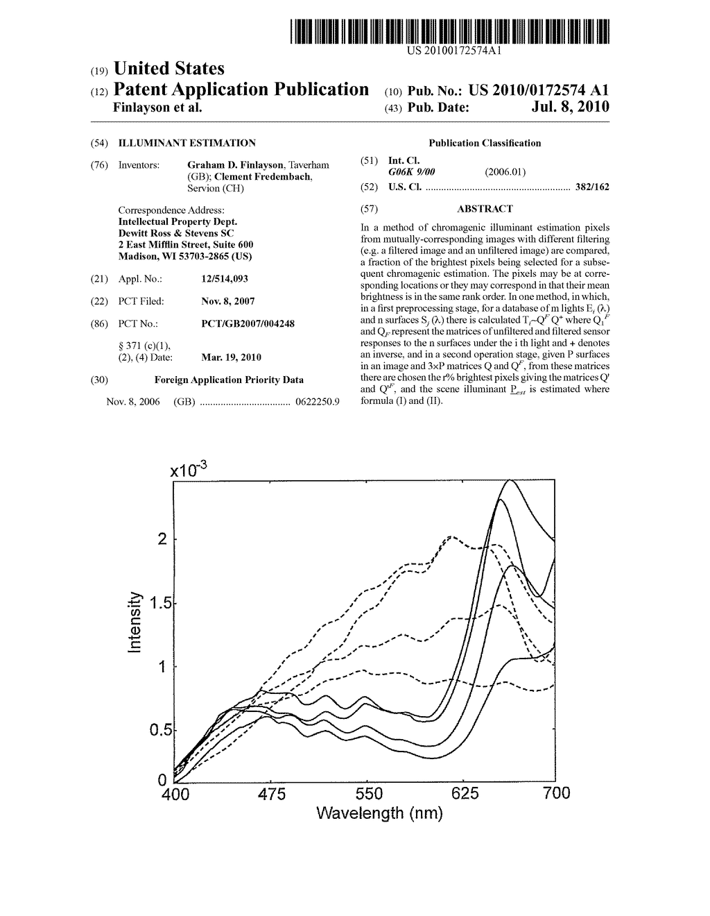 ILLUMINANT ESTIMATION - diagram, schematic, and image 01