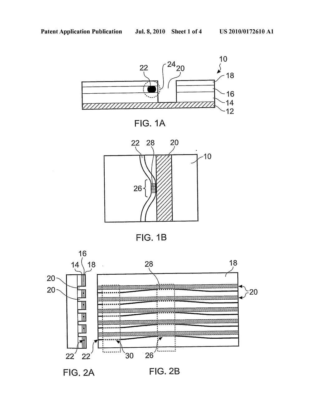 WAVEGUIDE DEVICES USING EVANESCENT COUPLING BETWEEN WAVEGUIDES AND GROOVES - diagram, schematic, and image 02