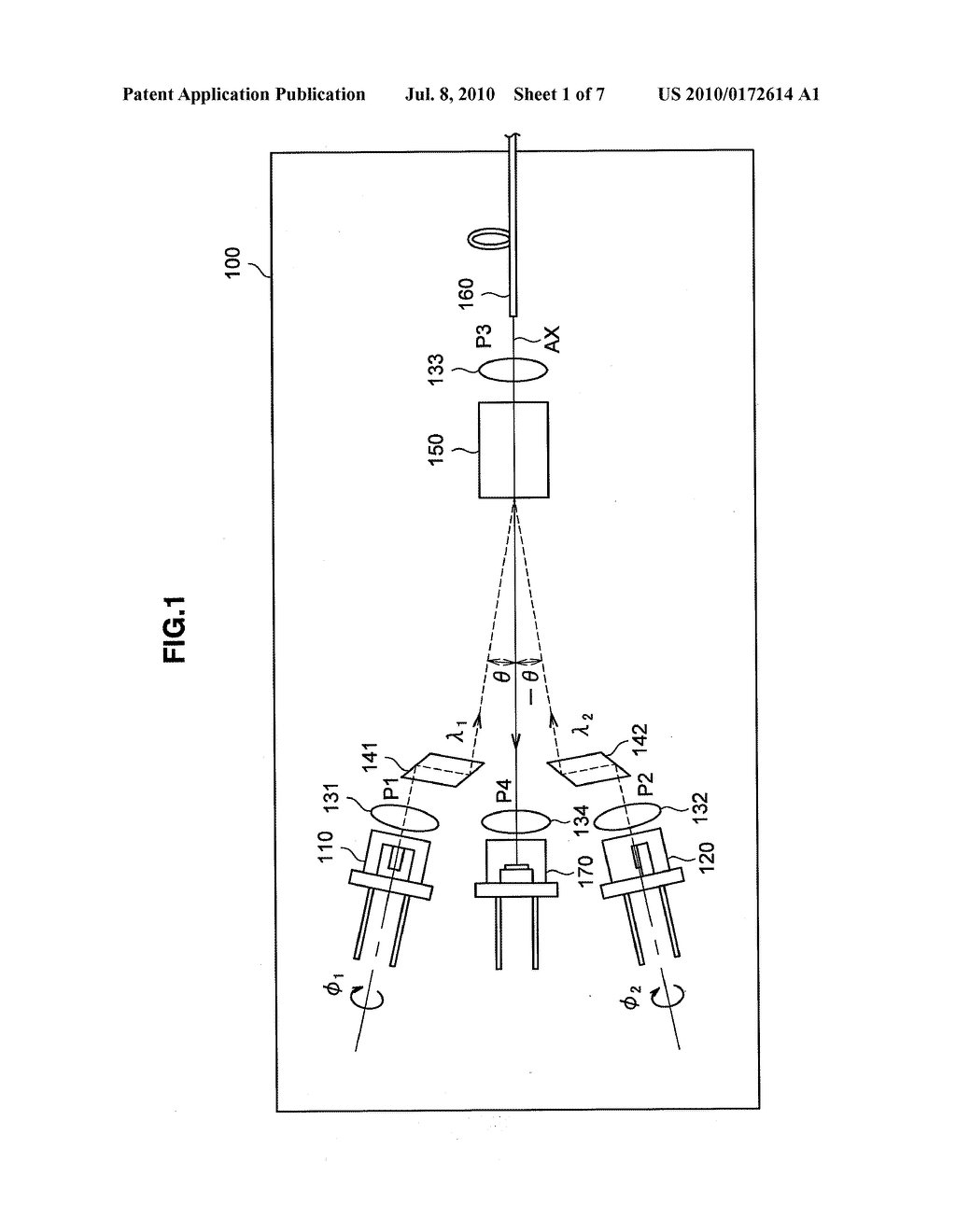 BIDIRECTIONAL OPTICAL MODULE AND OPTICAL TIME DOMAIN REFLECTOMETER - diagram, schematic, and image 02