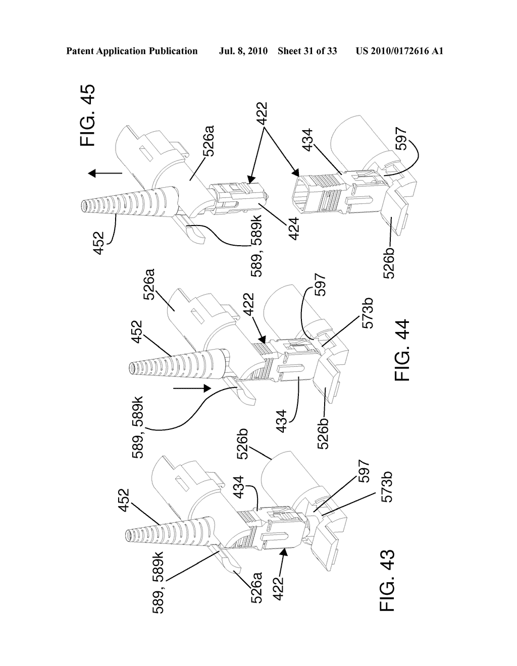 MECHANICAL INTERFACE CONVERTER FOR MAKING NON-RUGGEDIZED FIBER OPTIC CONNECTORS COMPATIBLE WITH A RUGGEDIZED FIBER OPTIC ADAPTER - diagram, schematic, and image 32