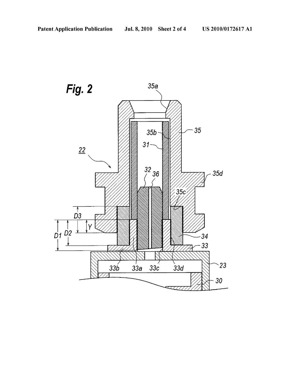 OPTICAL MODULE WITH AN OPTICAL DEVICE ELECTRICALLY ISOLATED FROM A SLEEVE SHELL - diagram, schematic, and image 03