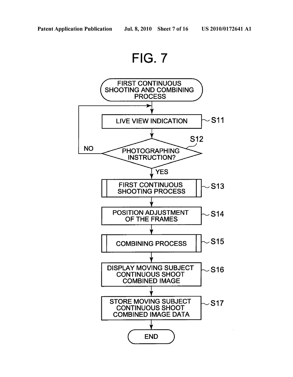 PHOTOGRAPHING APPARATUS, PHOTOGRAPHING METHOD AND COMPUTER READABLE STORAGE MEDIUM STORING PROGRAM THEREIN - diagram, schematic, and image 08