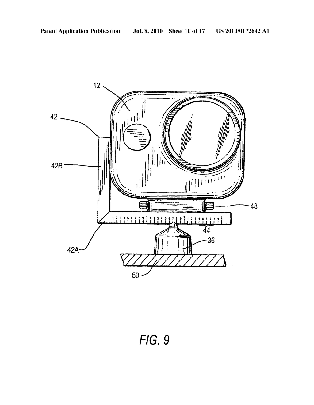 STABILIZED EQUIPMENT SUPPORT AND METHOD OF BALANCING SAME - diagram, schematic, and image 11