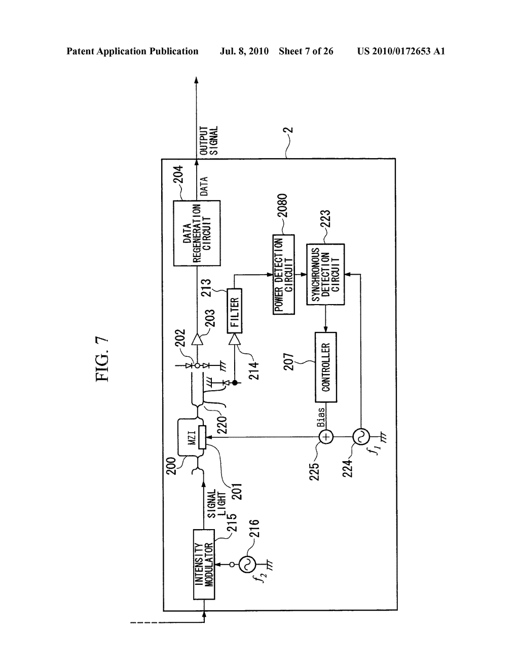 Optical Transmission System, Optical Transmitter for Optical Transmission System, and Optical Receiver for Optical Transmission System - diagram, schematic, and image 08