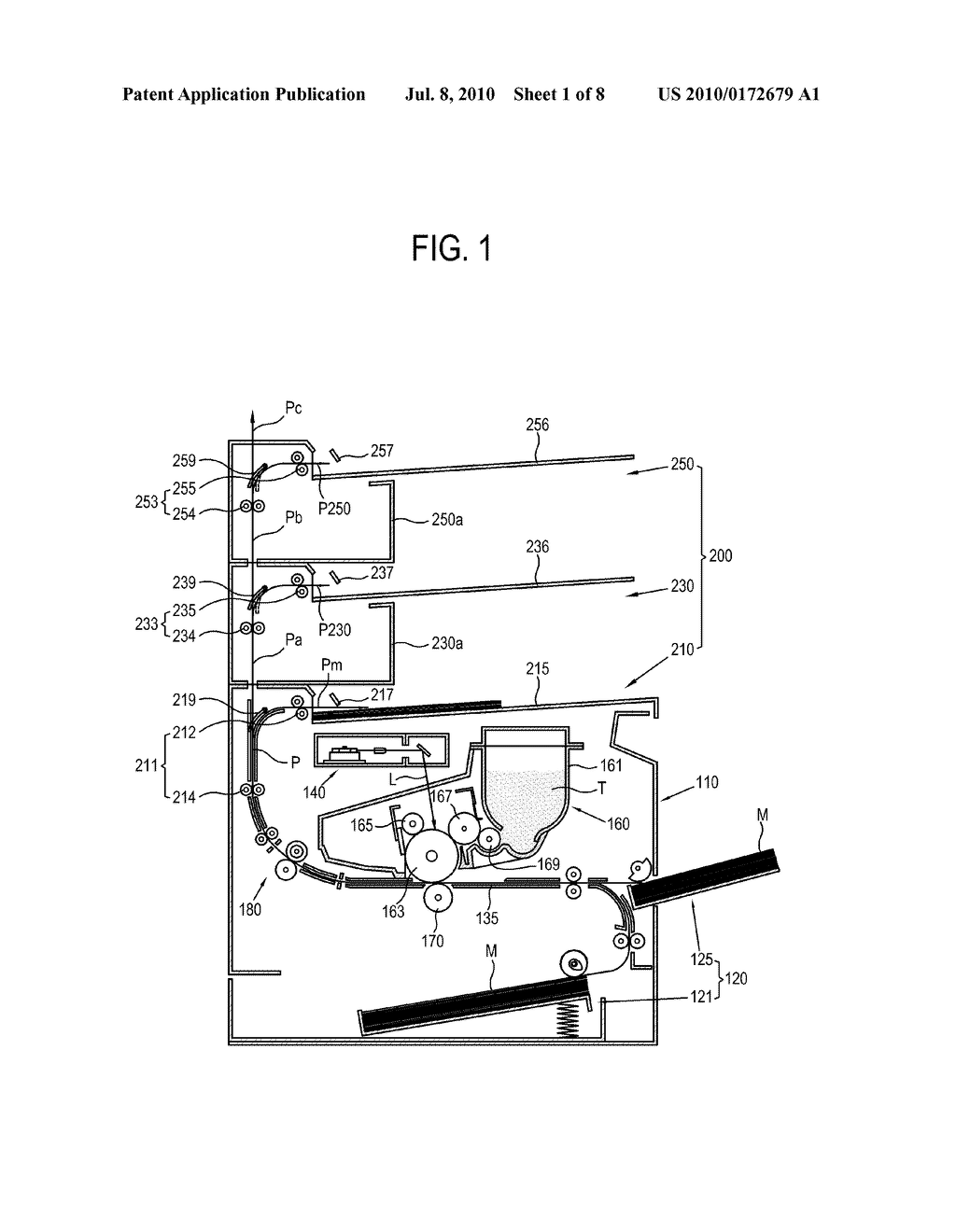 PRINT-MEDIUM STORING UNIT, PRINT-MEDIUM STORING APPARATUS AND IMAGE FORMING APPARATUS EMPLOYING THE SAME - diagram, schematic, and image 02