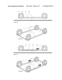 CAR SUPPORT FRAME WITH TYRE PROTECTION BARRIER diagram and image