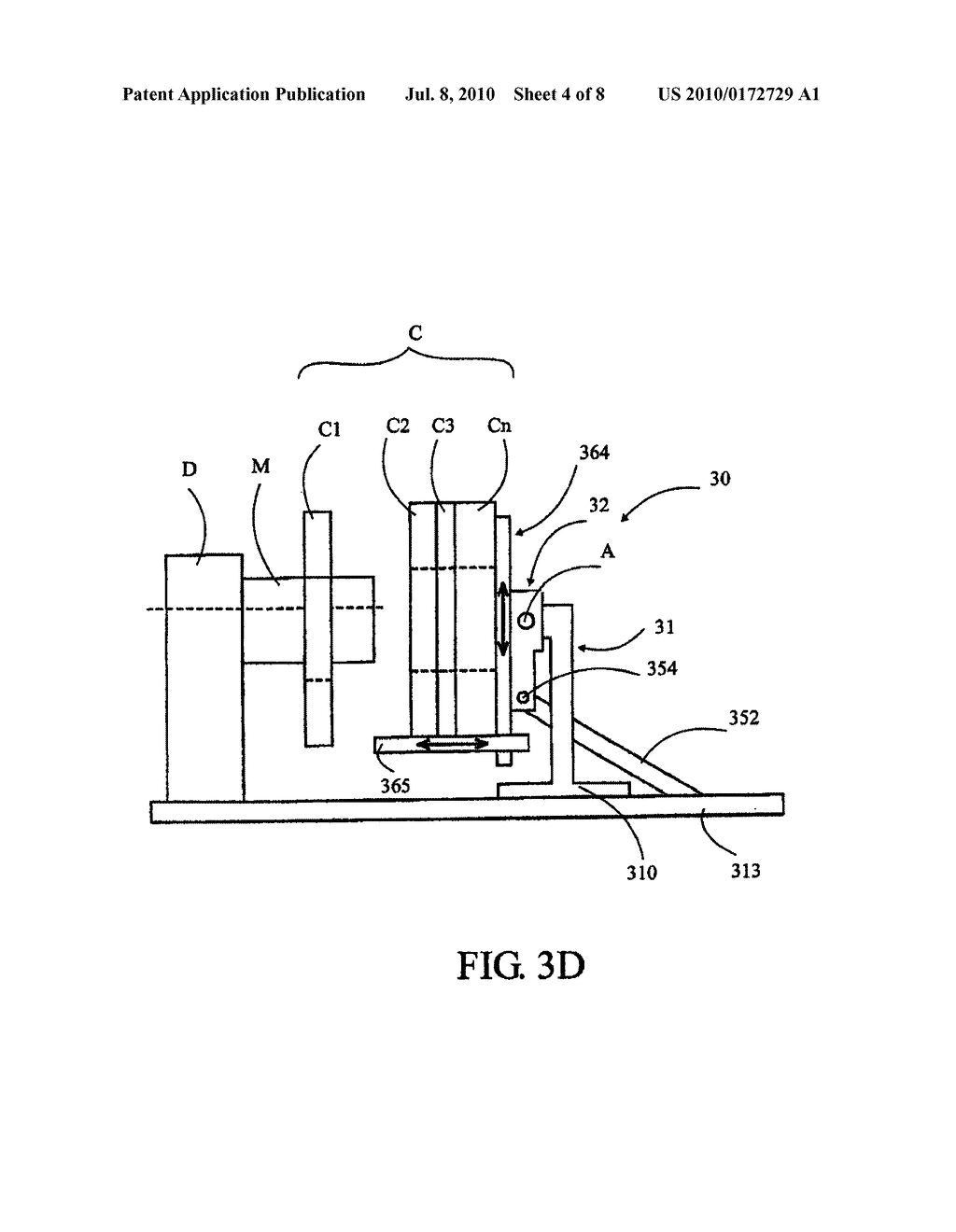 DEVICE FOR HANDLING A LOAD SUCH AS A SHEET IRON COIL - diagram, schematic, and image 05