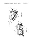 DEVICE FOR HANDLING A LOAD SUCH AS A SHEET IRON COIL diagram and image