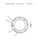 Method of Matching Thermal Response Rates Between A Stator and a Rotor and Fluidic Thermal Switch for Use Therewith diagram and image