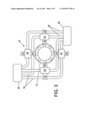 Method of Matching Thermal Response Rates Between A Stator and a Rotor and Fluidic Thermal Switch for Use Therewith diagram and image