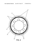 Stator Casing Having Improved Running Clearances Under Thermal Load diagram and image