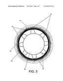 Stator Casing Having Improved Running Clearances Under Thermal Load diagram and image