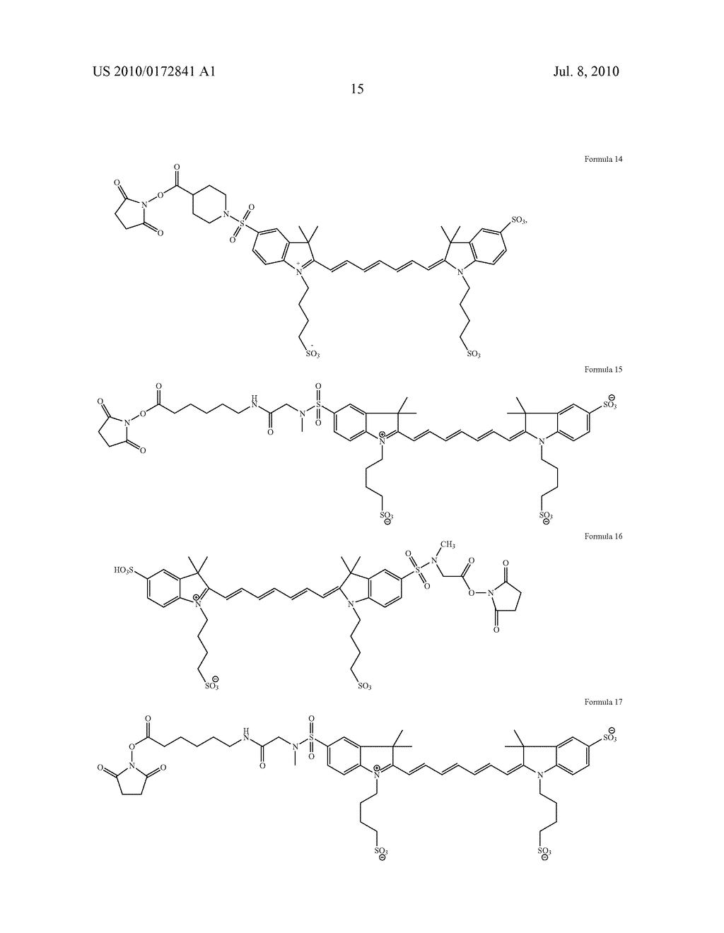 VIABLE NEAR-INFRARED FLUOROCHROME LABELED CELLS AND METHODS OF MAKING AND USING THE SAME - diagram, schematic, and image 18