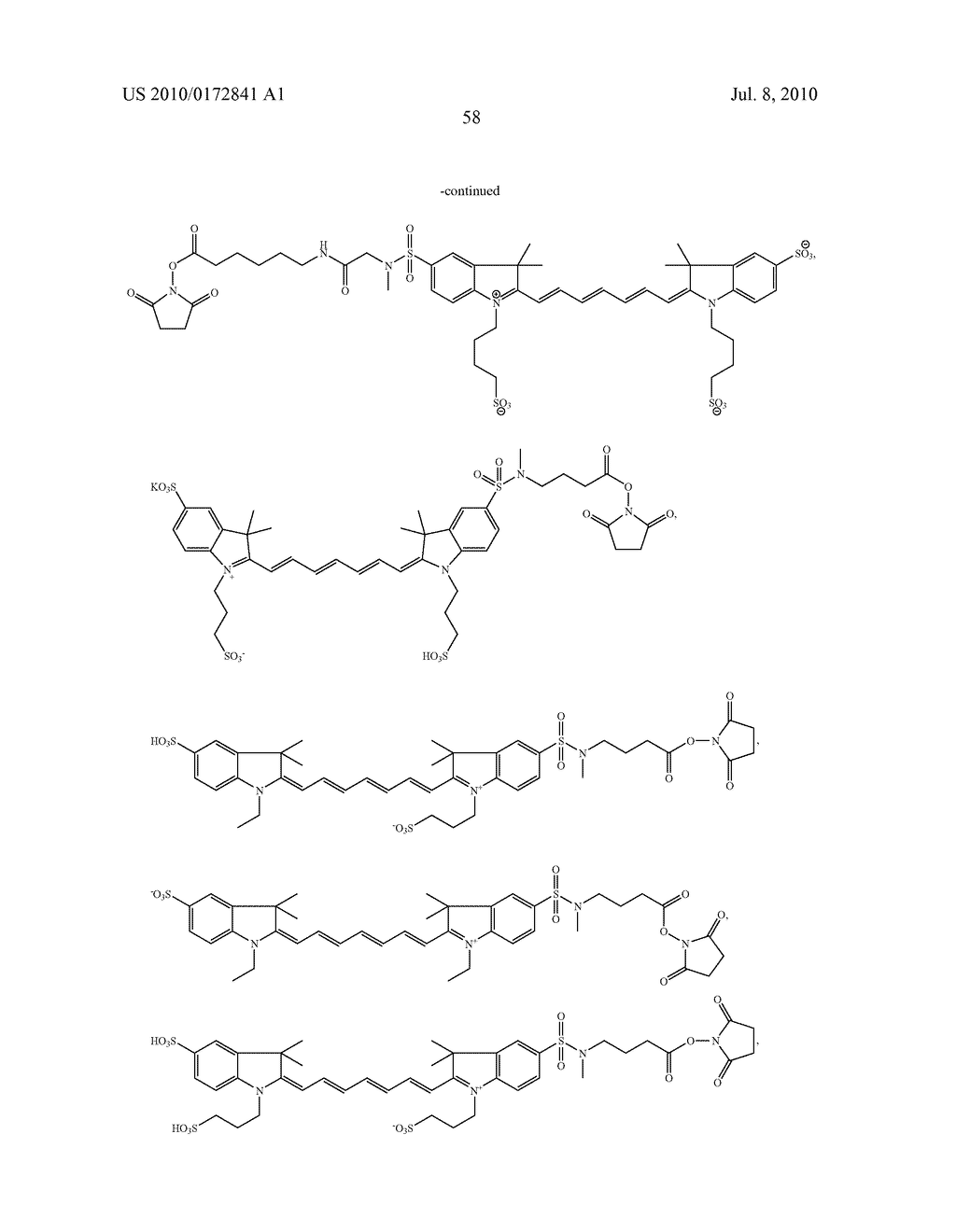 VIABLE NEAR-INFRARED FLUOROCHROME LABELED CELLS AND METHODS OF MAKING AND USING THE SAME - diagram, schematic, and image 61