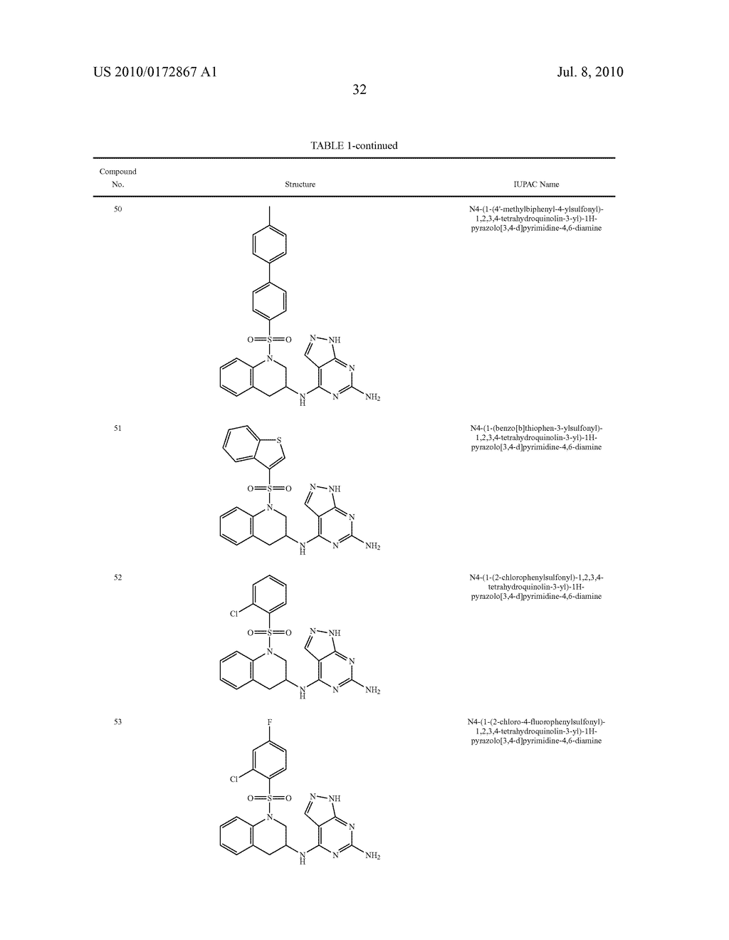 SUBSTITUTED 1H-PYRAZOLO[3,4-D]PYRIMIDINE-6-AMINE COMPOUNDS - diagram, schematic, and image 33