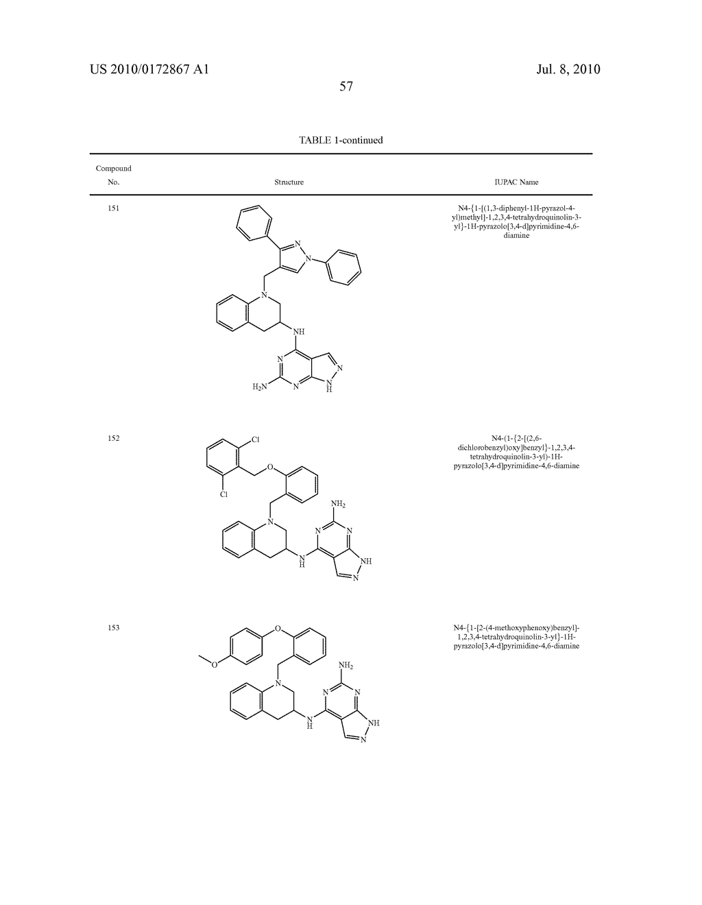 SUBSTITUTED 1H-PYRAZOLO[3,4-D]PYRIMIDINE-6-AMINE COMPOUNDS - diagram, schematic, and image 58