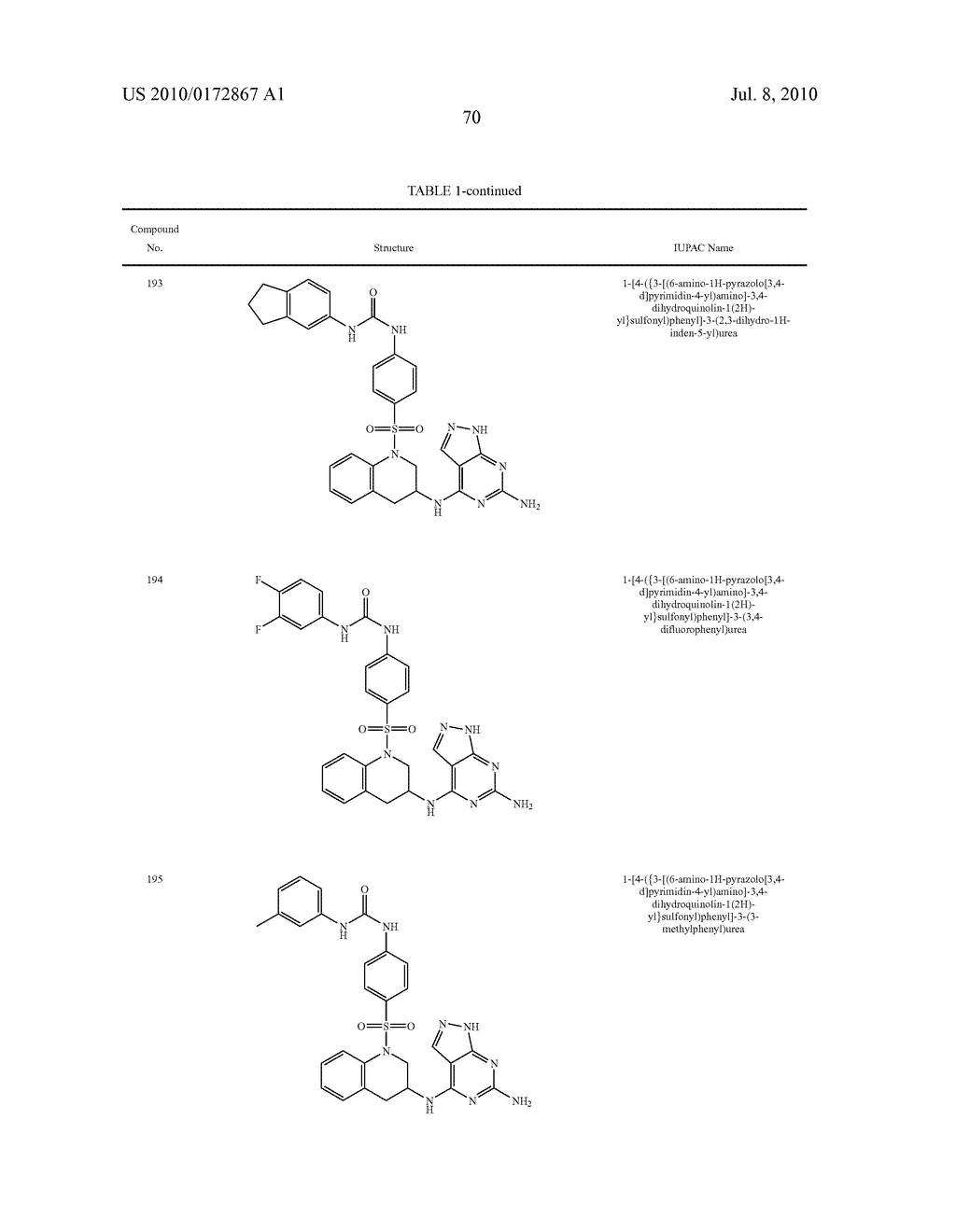 SUBSTITUTED 1H-PYRAZOLO[3,4-D]PYRIMIDINE-6-AMINE COMPOUNDS - diagram, schematic, and image 71